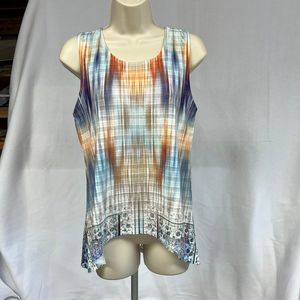 Live and let live tank top size PS